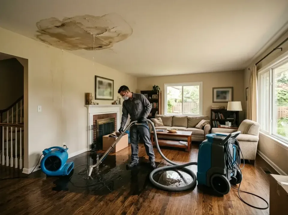 attic-pipe-burst-ceiling-drip-008 — frequently asked questions, Water Damage Restoration & Carpet Care in Spring Valley, MN